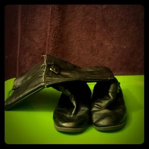 Girls' Black Mid-Calf Boots